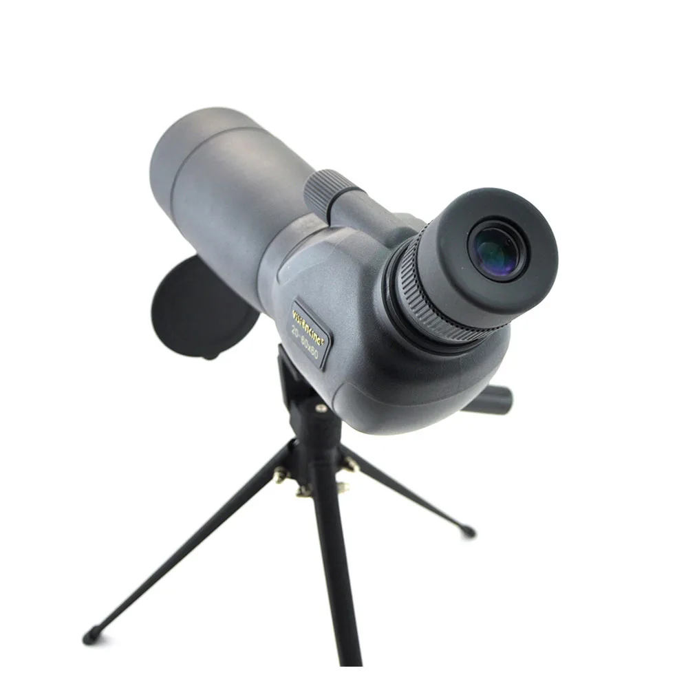 Visionking 20-60x80 водонепроницаемый Зрительная труба Bak4 Zoom Зрительная труба для наблюдения за птицами/обувания монокулярный телескоп со штативом
