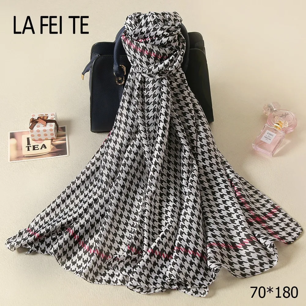 Long Twill Silk Scarf Women Hijab Stole Shawl Foulard Femme Neck Hair Viscose Chiffon Satin For Ladies |
