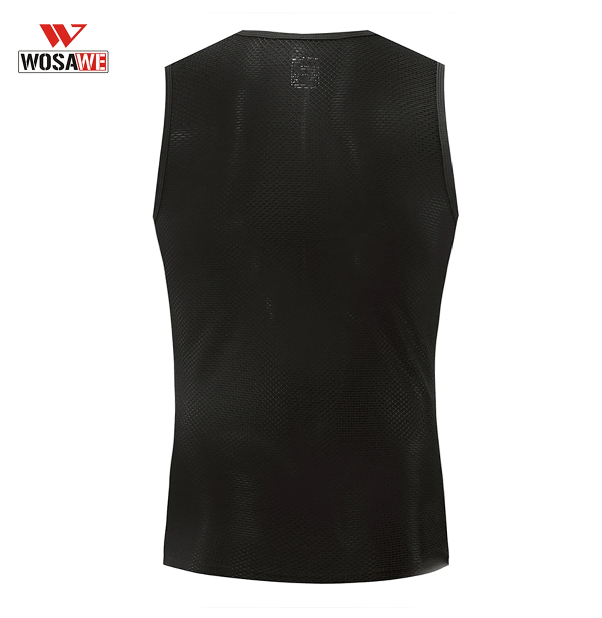 WOSAWE Мужские майки сетка без рукавов высокая эластичность нижнее белье мотоцикл
