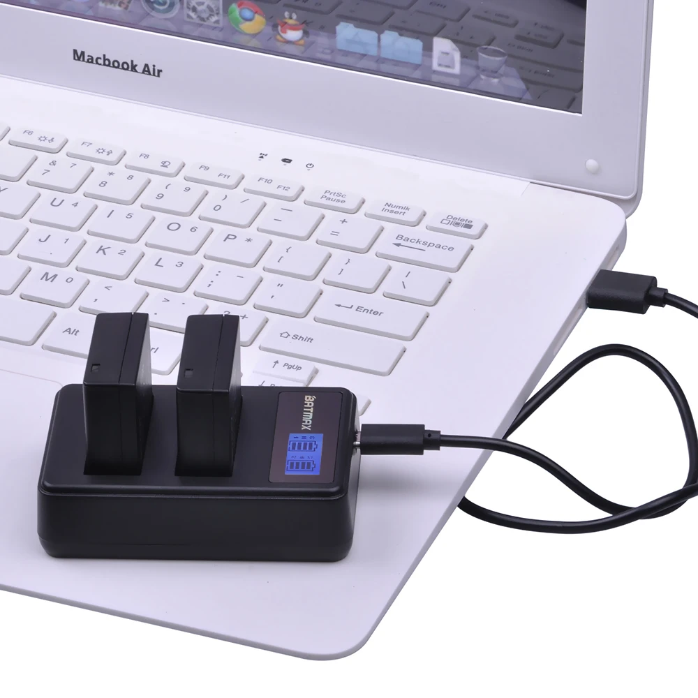 Аккумулятор Batmax 2 шт. двойное зарядное устройство USB для телефона Panasonic BLG10E BLG10GK