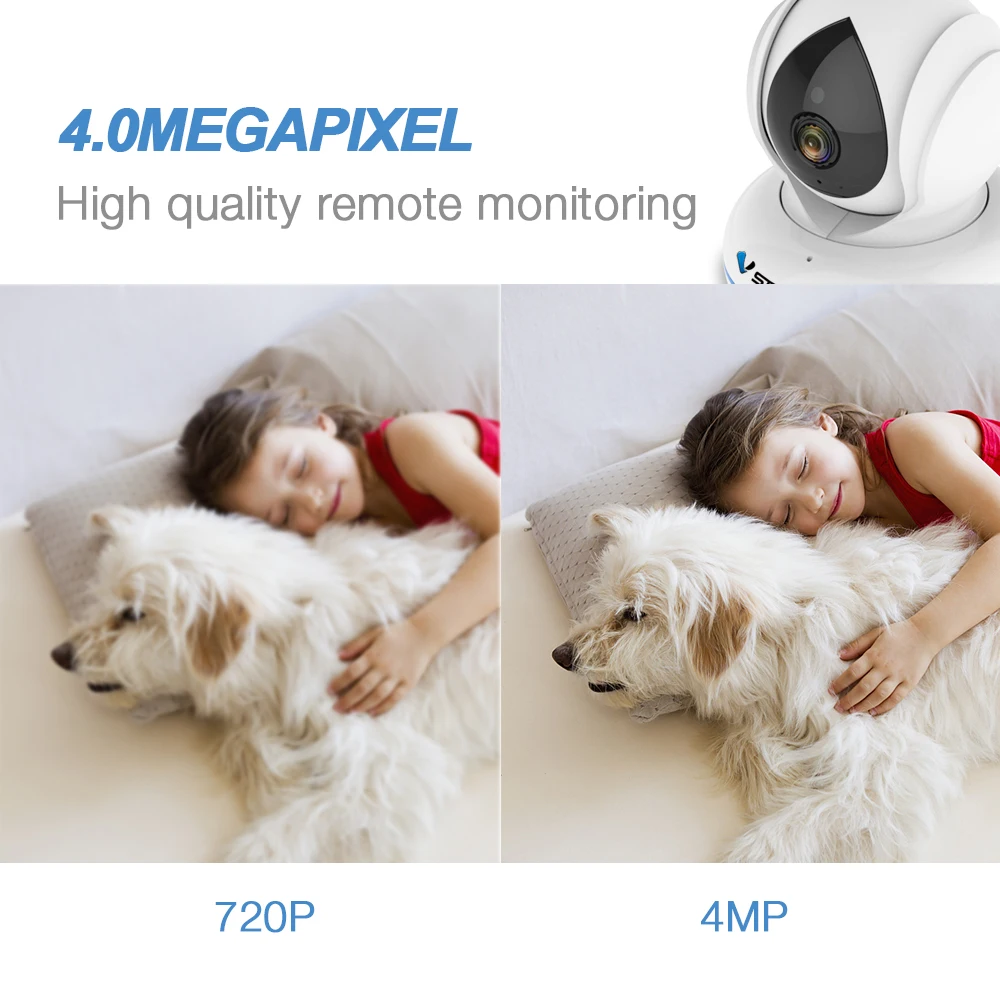 Vstarcam Радионяня Камера 4 МП Full HD WiFi Romete BeBe Baba электронная няня ночное видение