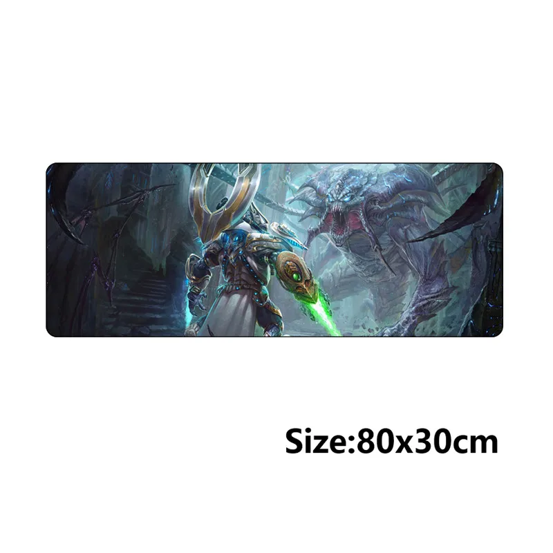 K 800*300 большой игровой коврик для мыши starcraft 2 800*300 мм оверлок ПК игровой для starcraft2 игровой коврик для мыши Скорость - Цвет: K