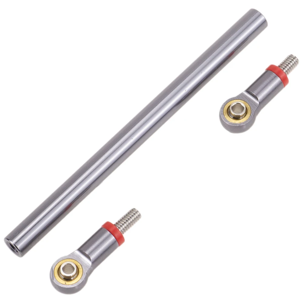 8PCS Alum Steering Servo Linkage Pull Rod Connectors Upgrade Parts for RC 1/10 Axial SCX10 Car | &amp Accs