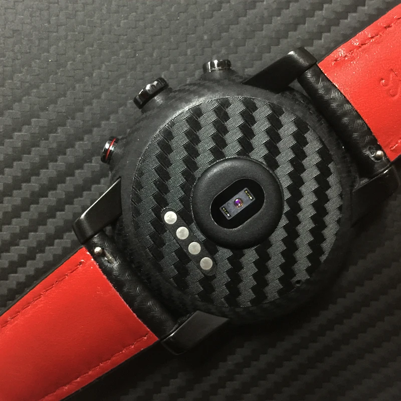 Защитная пленка для часов Amazfit 2 шт. защитная задней панели из углеродного волокна