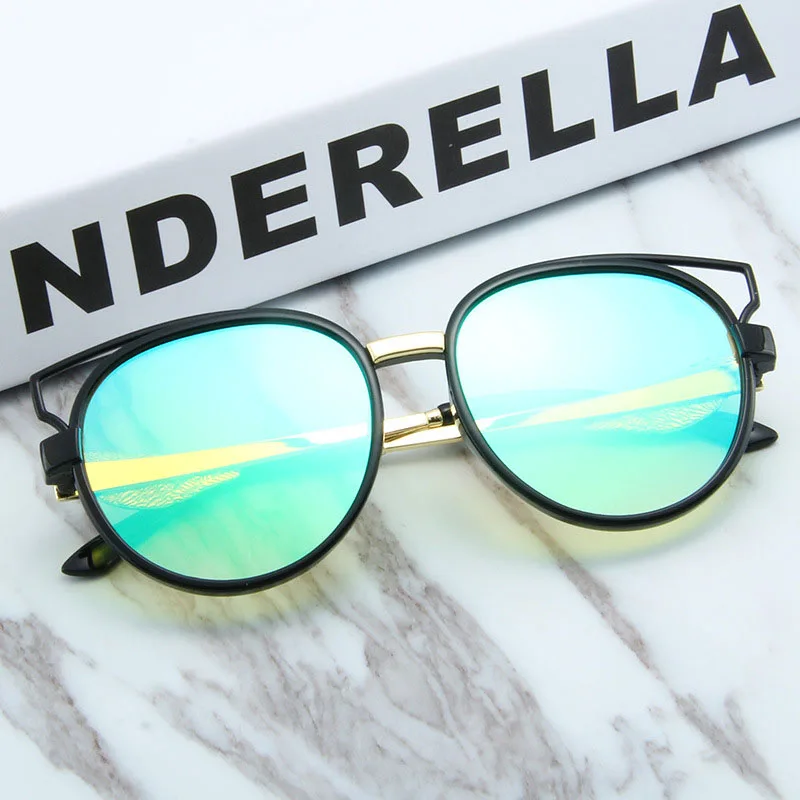 Luxury Baby Children Oval Sunglasses UV400 Sun Glasses Boys Girls Fashion Goggles Top Quality Oculos Shades E1803M | Аксессуары для