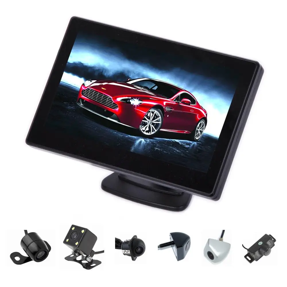 XYCING новый автомобильный парковочный монитор наборы 5 0 дюймов TFT lcd Автомобильный