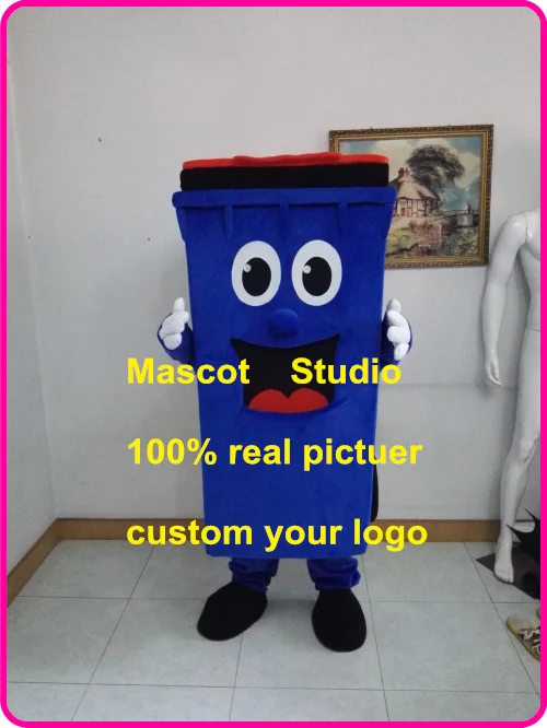 Женский костюм-талисман в виде мусорного бака необычный костюм аниме косплей