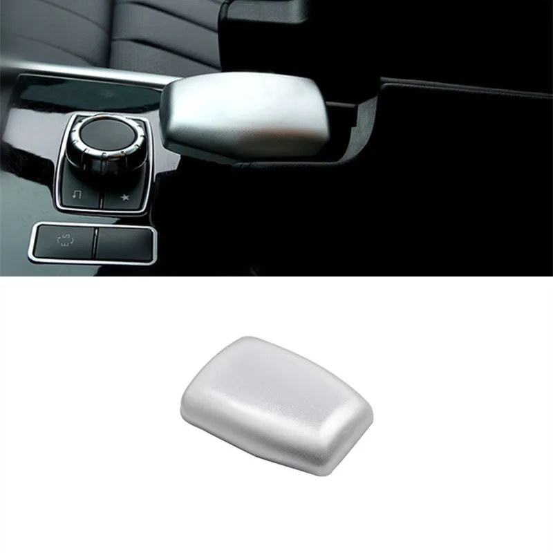 Armrest box Центральная консоль кондиционер CD панель украшение для Mercedes Benz E класс W212 2010-15 алюминиевый сплав регулировка сиденья круг - Название цвета: Armrest box