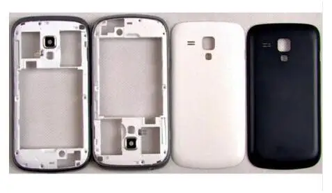Новый полный корпус S7562 для Samsung Galaxy S Duos задняя крышка аккумулятора средняя