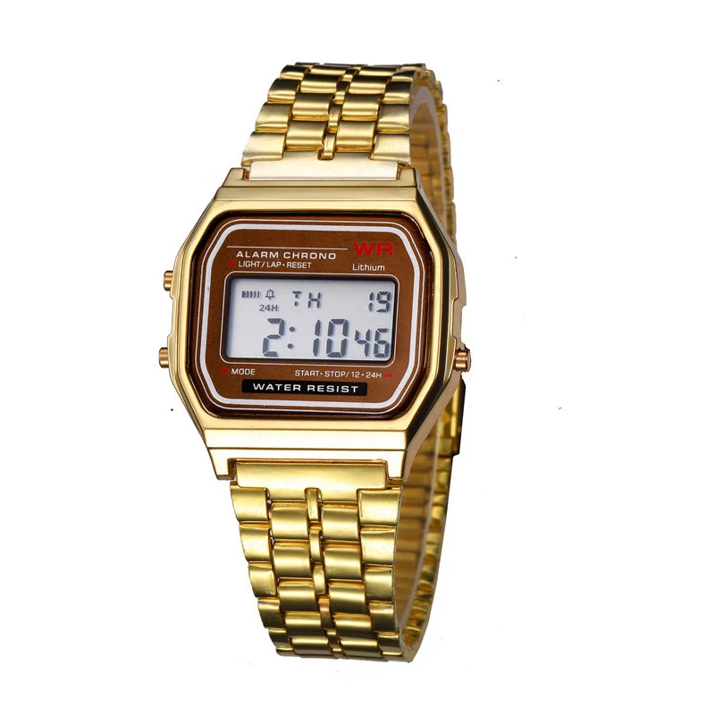Модные Роскошные ретро мужские и женские цифровые часы уличные спортивные
