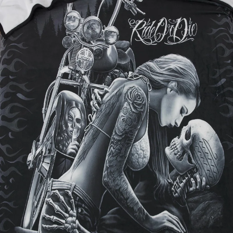 Cilected Moto beauty Skull плотное мягкое Флисовое одеяло пледы одеяла постельные принадлежности для взрослых покрывало 150*200 см диван декор