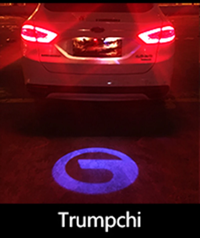 Автомобиль лазерного хвоста логотип светодиодный светильник анти-столкновения