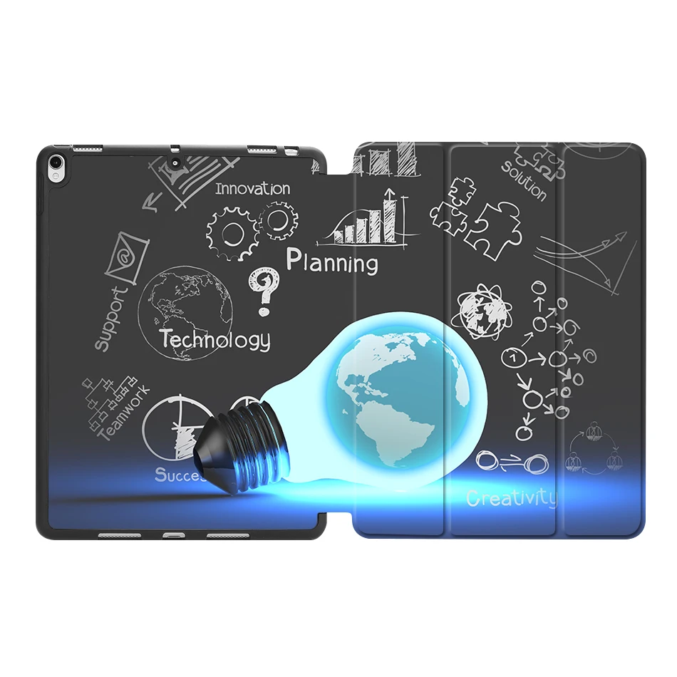 IPBC01 Чехол MTT для iPad Air Pro, 10,5 дюймов, дюйма, дюйма, чехол с карандашом, мягкая задняя панель из искусственной кожи ТПУ, откидная подставка, чехол для планшета - Цвет: IPBC01