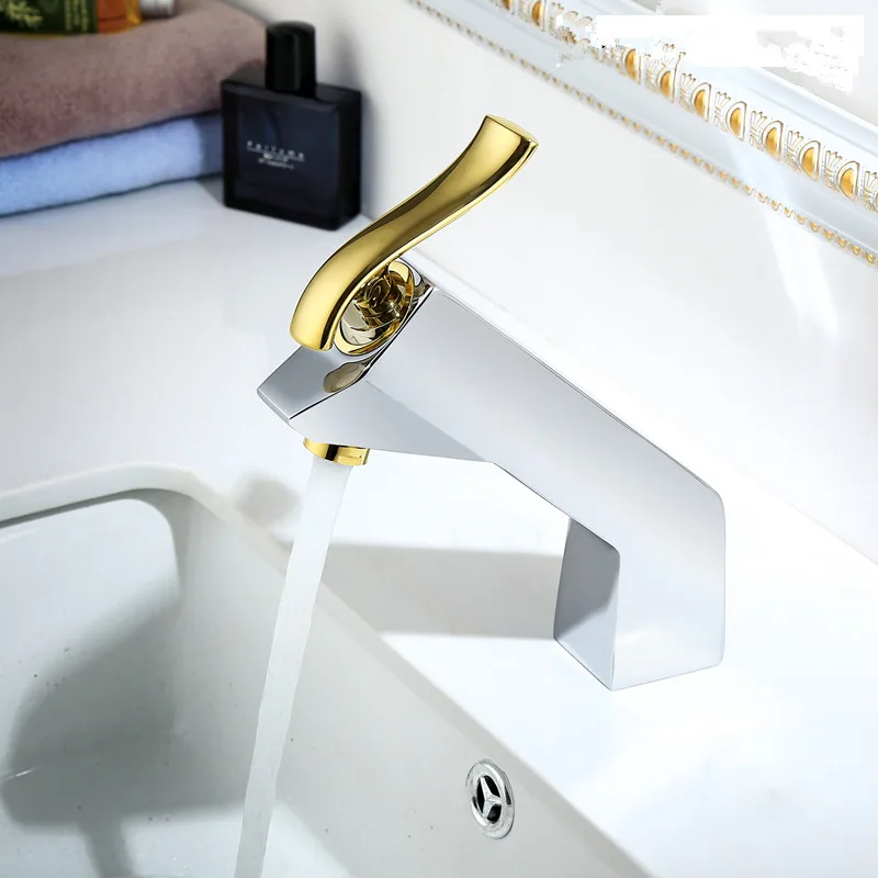 Смеситель для раковины горячий и холодный высокий смеситель кран ванной комнаты