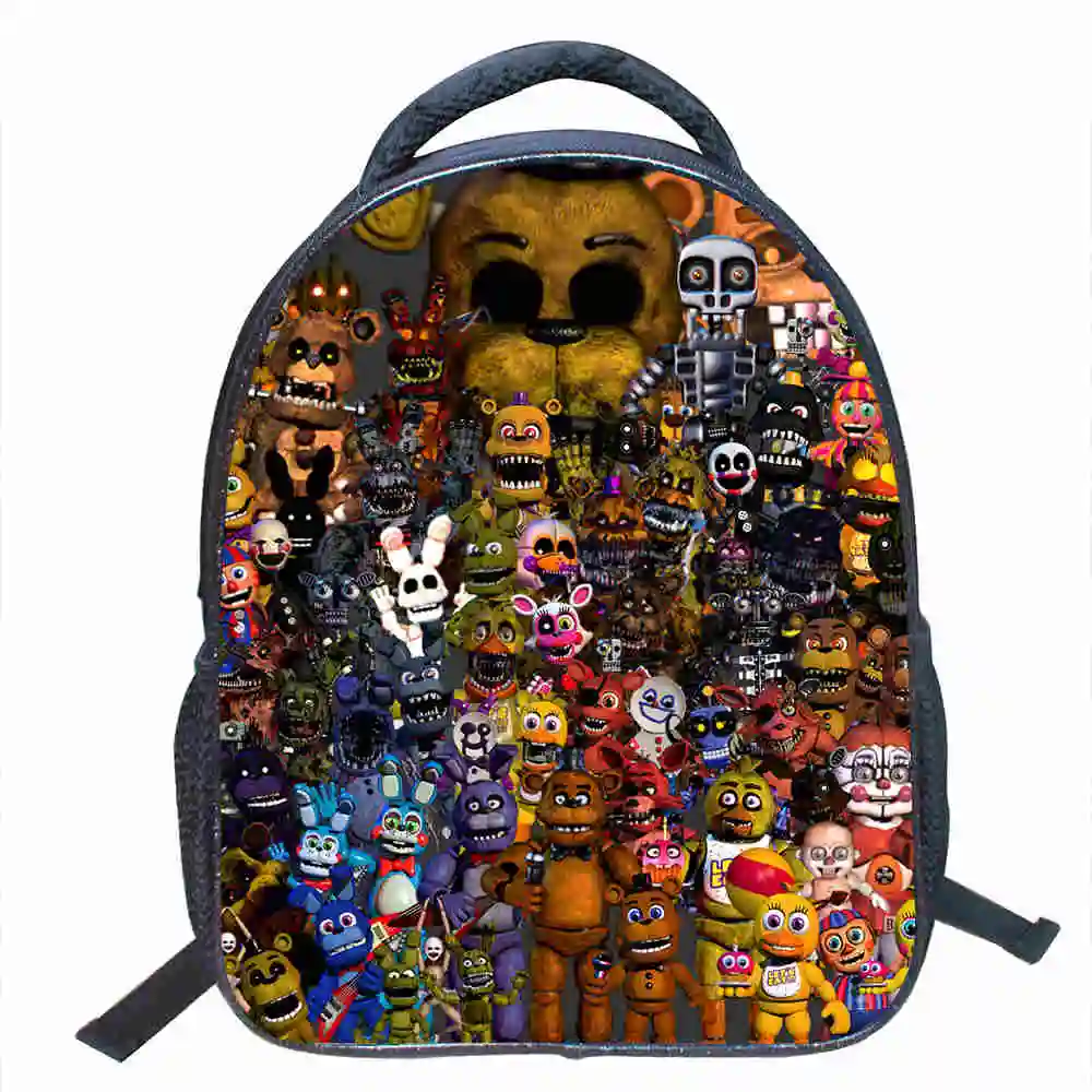 Freddy Fazbear Bear Backpack Animal Chica Foxy Bonnie Casual School Bags For Toddlers Boys Girls Mochila Gift Bolsa | Багаж и сумки