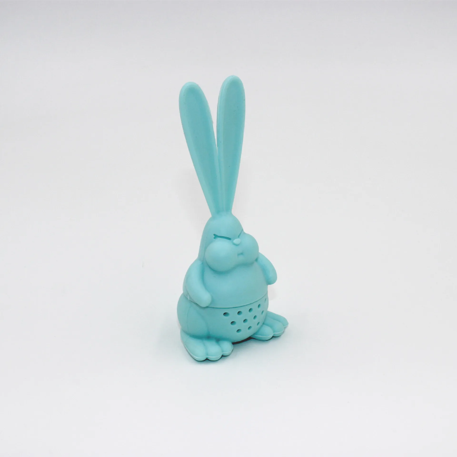 Creative silicone rabbit tea bag Big ear rabbit filter tea infuser silicone loose leaf tea filter