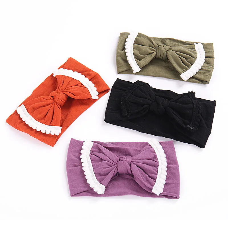 Новинка Очаровательная Повязка на голову в стиле бохо для новорожденных