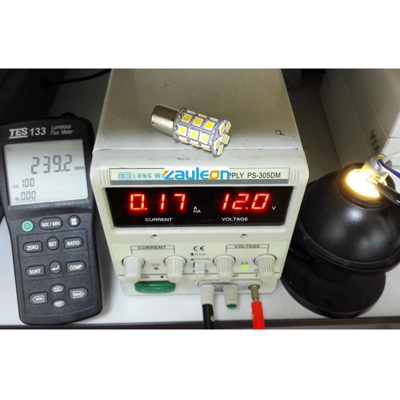 Zauleon 4 шт. 1156 BA15S 1142 BA15D LED теплый белый 3000-3500K RV трейлер СВЕТОДИОДНАЯ лампа
