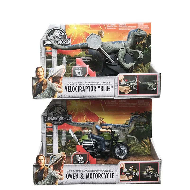 Мир Юрского периода 2 атака пакет Velociraptor Дракон Оуэн фигурка Лидер продаж модель куклы игрушки для детей