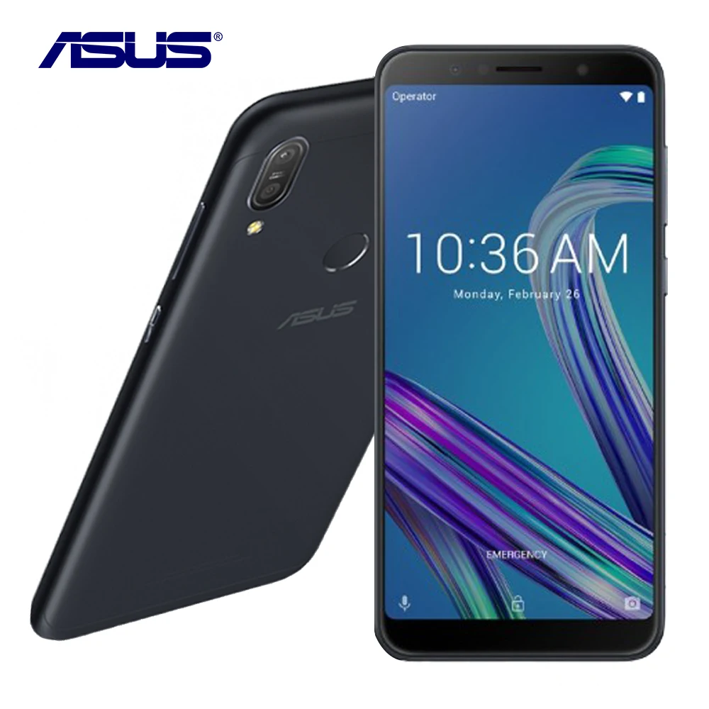 Новый Asus Zenfone Max Pro (M1) ZB602KL Глобальный Версия 6G RAM 64G ROM 6 0 &quotOcta Core 16MP Android 8 1 5000 мАч