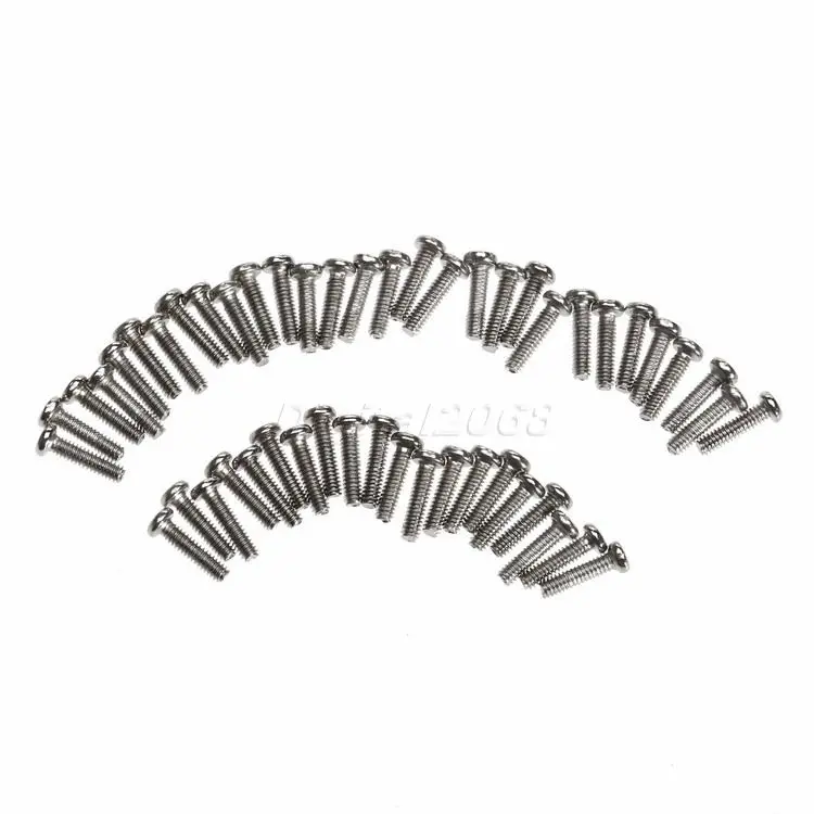 Винтовые винты из нержавеющей стали диаметром 304 8 2 мм 50 x/комплект|machine screws|steel