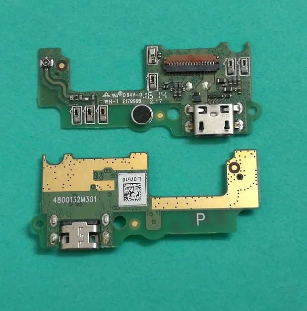 Запасные части для huawei Y6Pro TIT-U02 Y6 Pro USB зарядное устройство зарядный порт док-станция разъем гибкий кабель модуль Плата+ микрофон