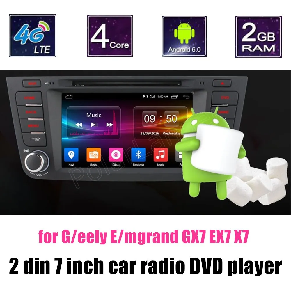 2 Din 7 дюймовый автомобильный видеоплеер DVD радио GPS навигация Wi Fi Авто Аудио Bluetooth
