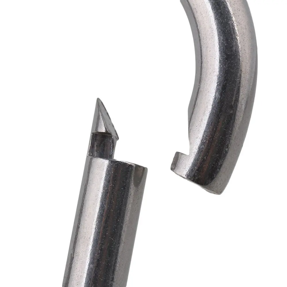 Многофункциональный карабин с пружинной застежкой из нержавеющей стали марки 304