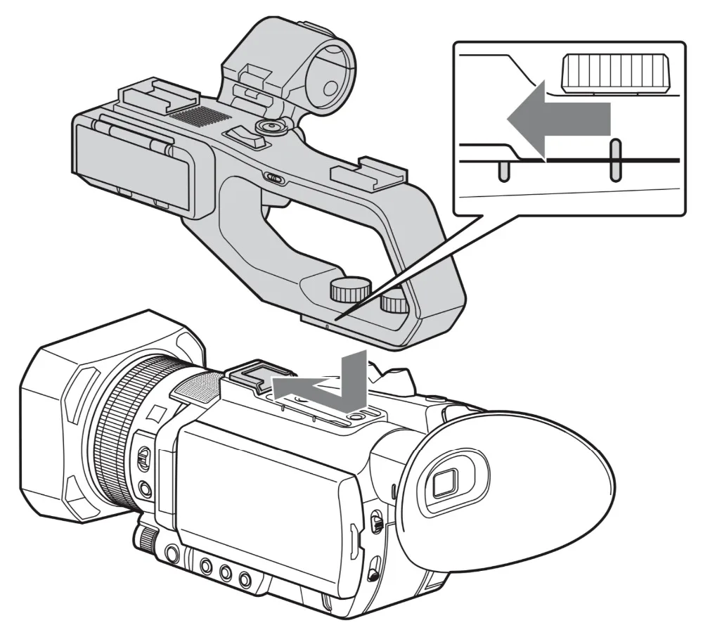 Ремонт Запчасти для sony PXW-X70 HXR-NX80 HXR-MC88 XLR адаптер+ ручка блок в сборе весь A2060034A