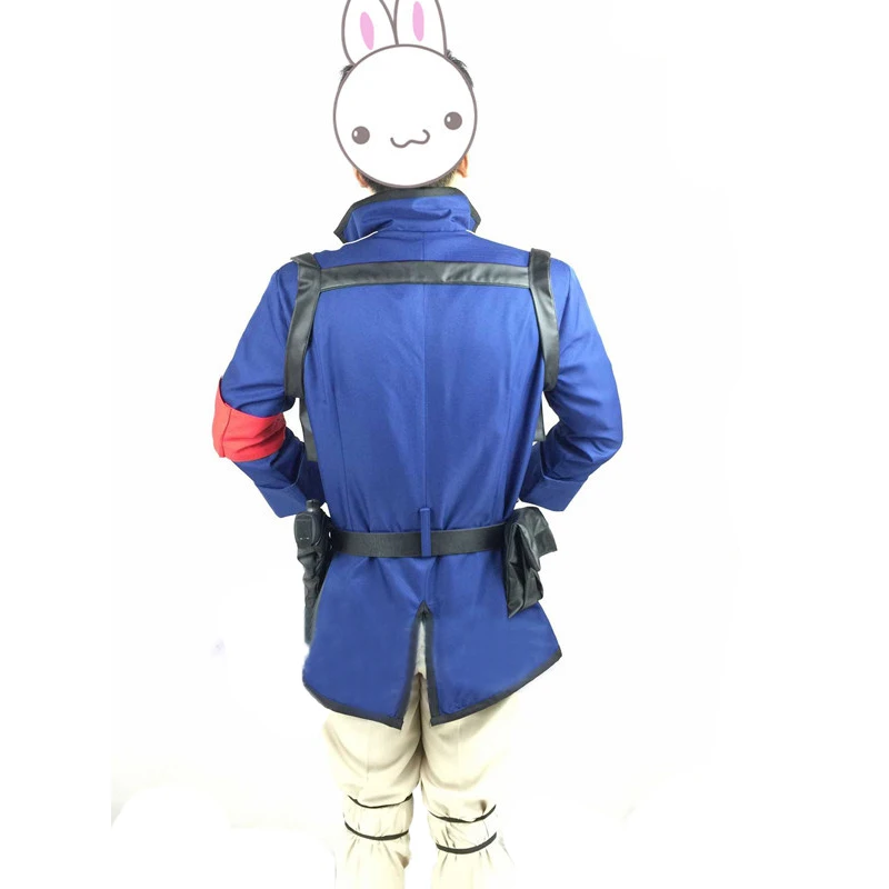 Новый аниме Aoharu x Machinegun Masamune Matsuoka боевой костюм косплей с накидками и поясными