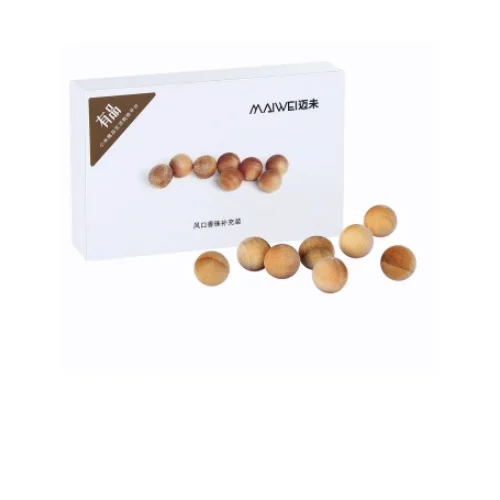 Ball Only Xiao mi jia Maiwei автомобильный держатель шарик с ладаном из натурального сандалового дерева Саше ароматический шкаф шарик для ароматерапии для mi очиститель воздуха - Цвет: Ball Only