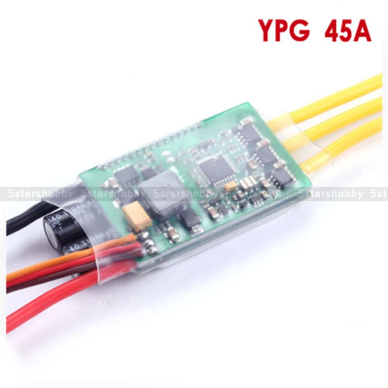 YPG 45A ESC 2 ~ 6S SBEC Бесщеточный Регулятор скорости для вертолета Trex 450L 480|brushless speed