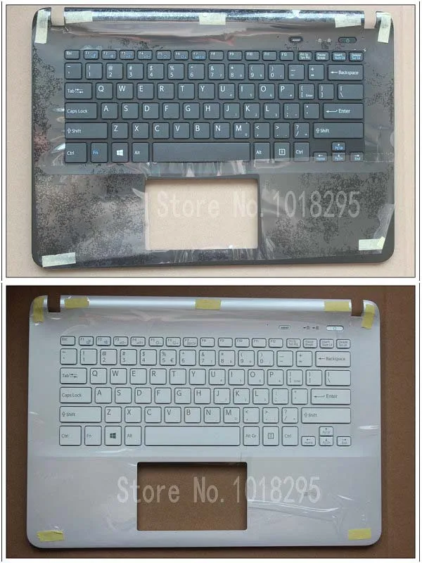 Новая клавиатура для ноутбука US Sony Vaio SVF141 SVF142 SVF143 SVF1421 SVF14E черно-белая с