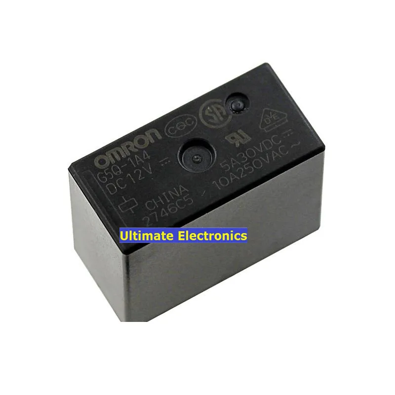 5 шт G5Q-1A4-DC12V 4-контактный 10А 12В Замена G5Q-1A-DC12V реле | Электронные компоненты и