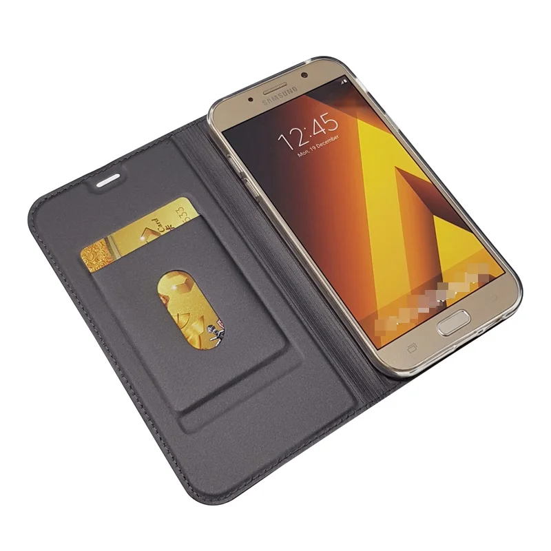 Чехол для Samsung Galaxy A3 A5 A7 2017 A320F A520F A720F чехол из искусственной кожи флип Магнитный