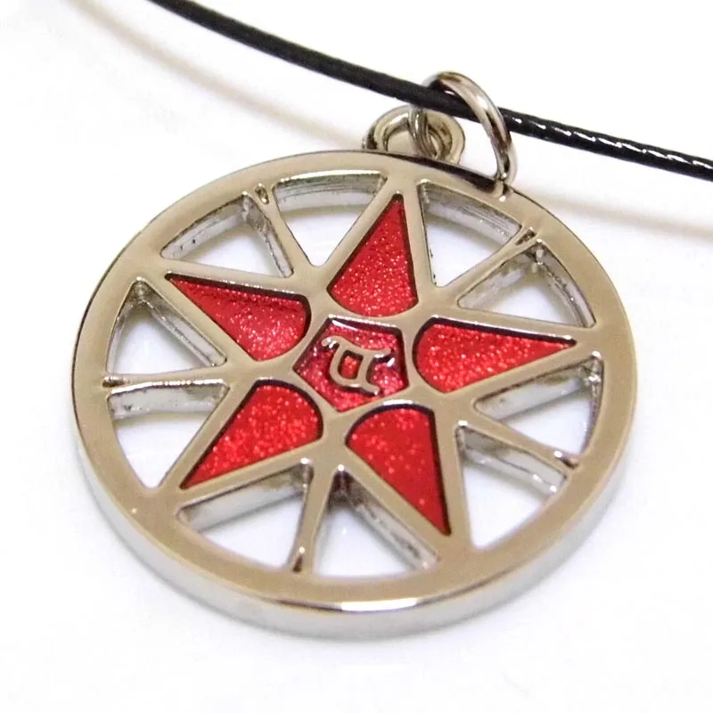 Аниме Черный дворецкий Себастиан ожерелье из металлического сплава косплей