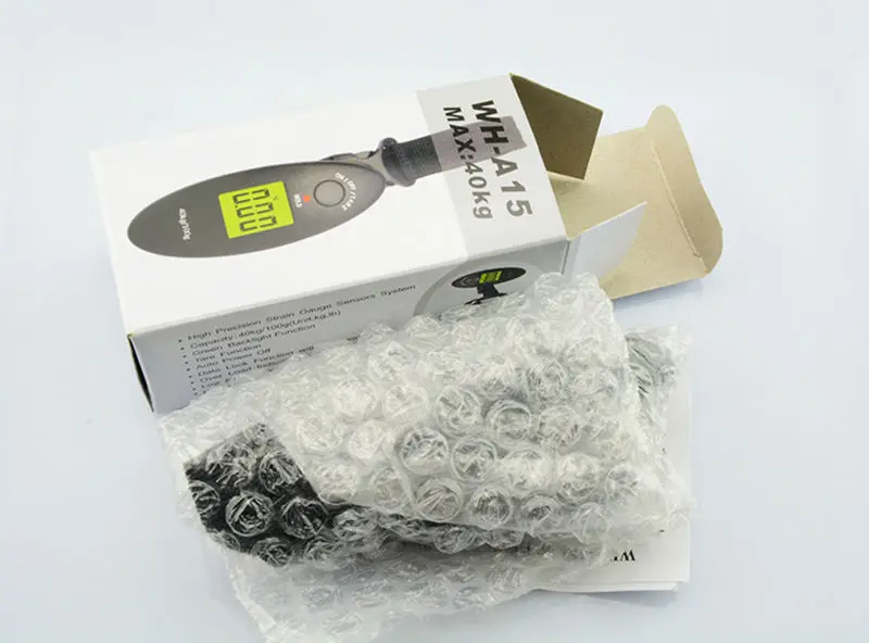 Высокоточные цифровые подвесные весы для багажа 40 кг/100 г мини электронные ручные