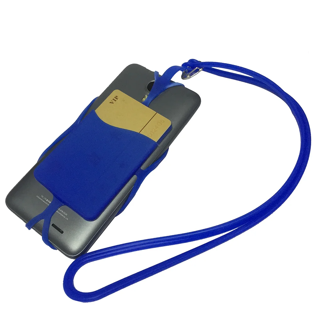 Силиконовый держатель для карт чехол AllCall Мадрид Atom Alpha ремень мягкий резиновый