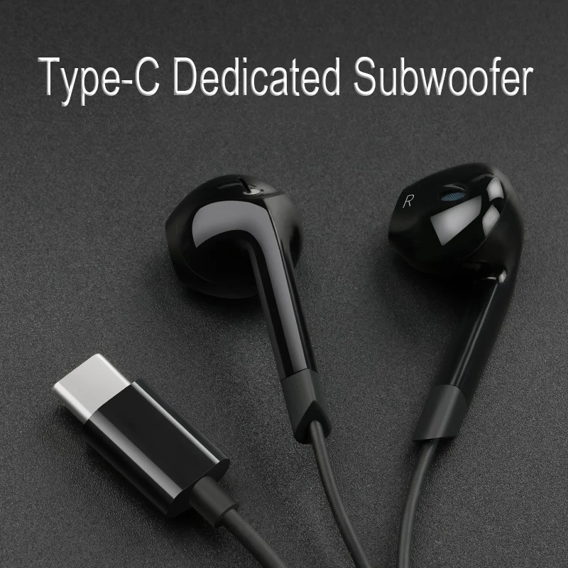 Langsdom Gamer TYPE C проводные наушники V6T портативные Супер бас типа стерео с