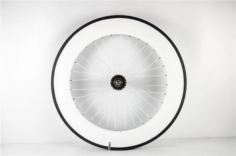 Карбоновая фиксированная шестерня с рисунком по индивидуальному заказу