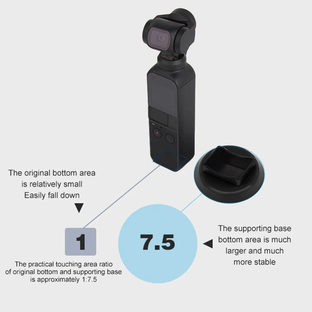 Для DJI Osmo Карманный Настольный фиксированный держатель аксессуар базовый модуль