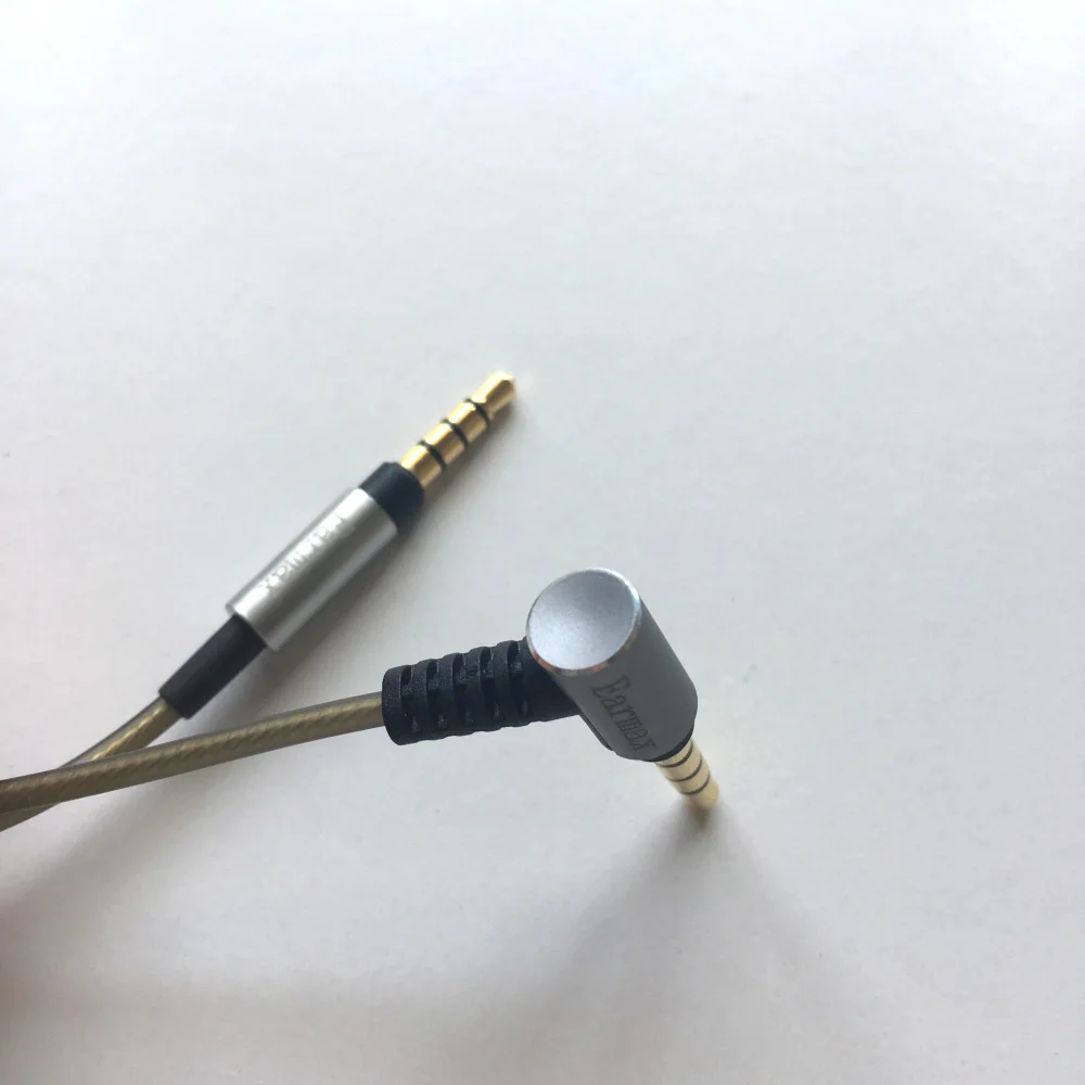 Запасной посеребренный аудиокабель 6 футов для наушников Denon AH-MM300 AH-MM200 |