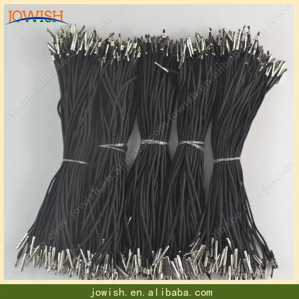 Застежка шнур из полиэстера длина 20 см черная/белая/розовая 100 шт.|cord organizer|clasp