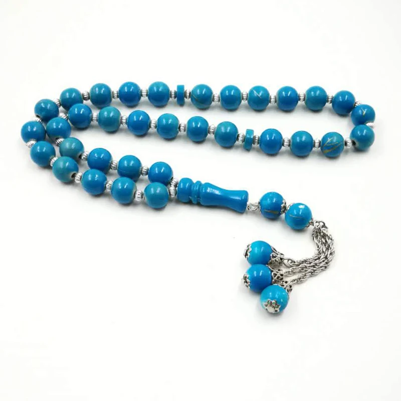 Печатные четки 33 дешевые молитвенные Бусы Tasbih мусульманские Мужские аксессуары