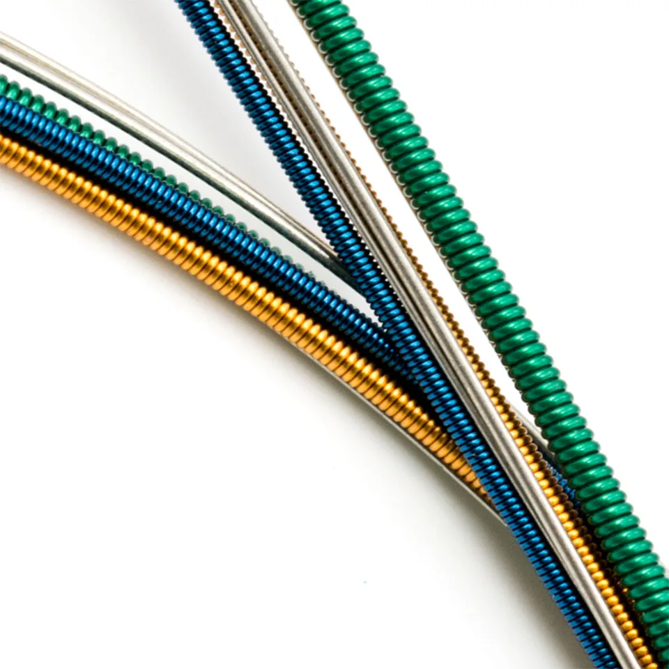 Orphee 1 Set Original Electric Guitar Strings Hexagonal Core+Nickel Alloy Wound Great Bright Colorful | Спорт и развлечения