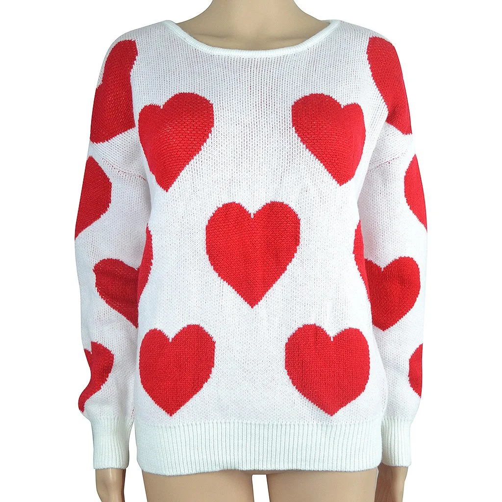 

FREE OSTRICH Sexy women's autumn O-neck sweater long-sleeved knit vest-shaped print hooded blouse comfortable wild sweater 2019