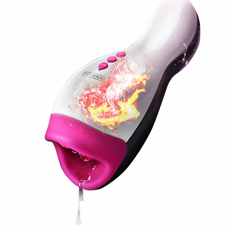 Мужской мастурбатор-вибратор для орального секса 17 скоростей | Красота и