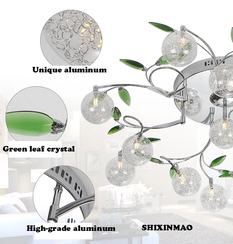 LED living room lighting ceiling lamp garden minimalist atmosphere art circular bedroom Ceiling lights AC110-240V | Лампы и освещение