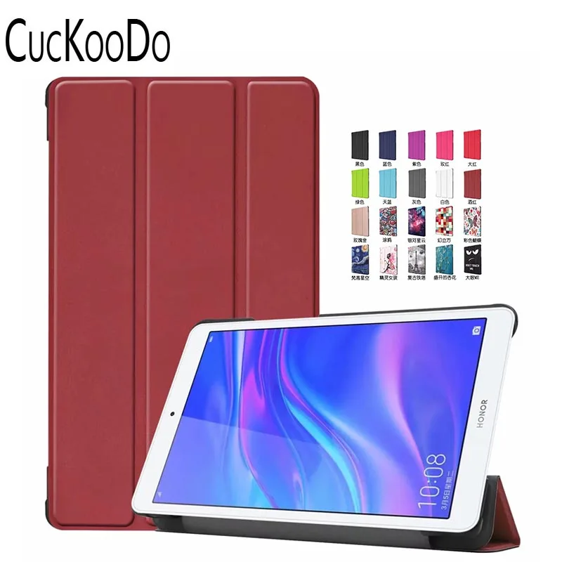50Pcs/lot For Huawei MediaPad T5 8.0'' Slim Smart Trifold Stand Case Cover for 8-Inch Tablet | Компьютеры и офис