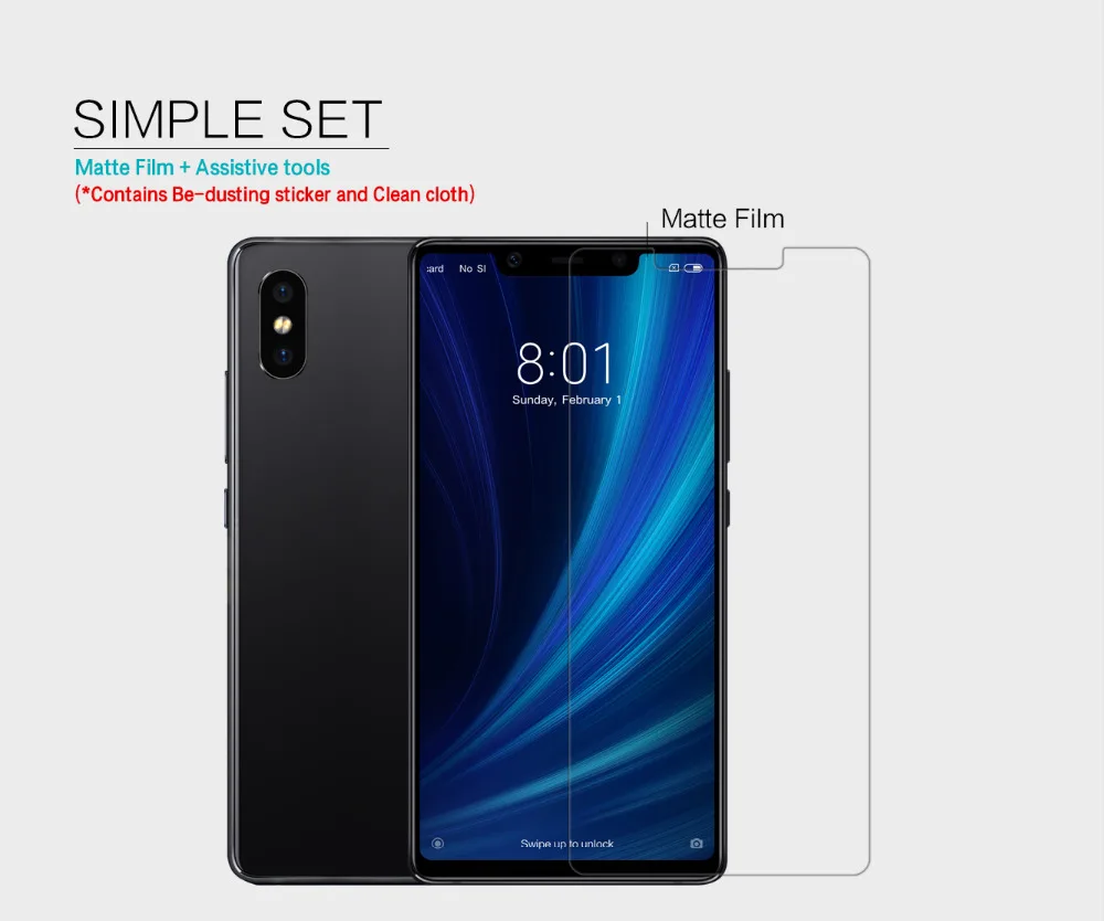 Пленка NILLKIN для Xiaomi Mi 8SE 8 SE 2 шт. 5 88 дюйма Защитная пленка экрана Антибликовая